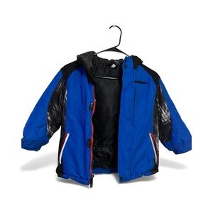 ZeroXposur Blue and Black Jacket with Red Trim
